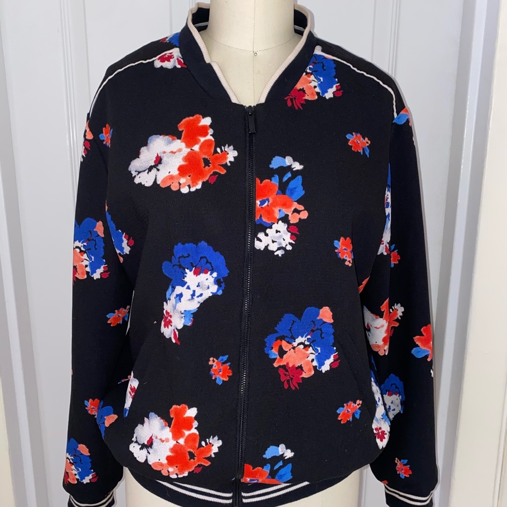 Printed lightweight Bomber Jacket